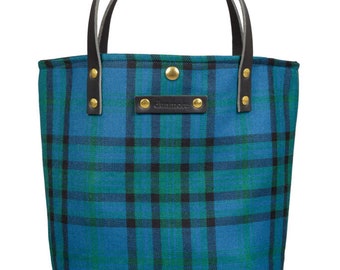 Bolso de tartán, bolso escocés, tartán Mathieson, bolso de cuadros, bolso escocés, bolso escocés, regalo para esposa, bolso Mathieson