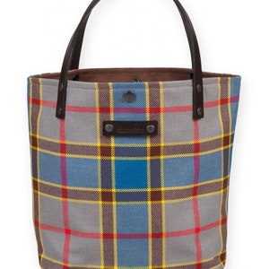 Tartan tote, Tartan bag,  Ancient Balfour Tartan, Plaid Tote, Plaid Bag, Balfour Tartan Bag, Made in Scotland, Scottish bag,  Ladies gift