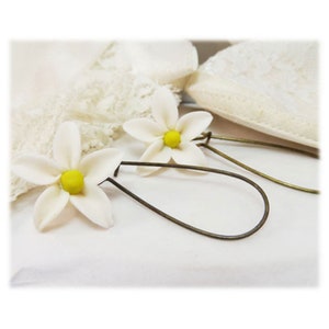Jasmine flower earrings deals
