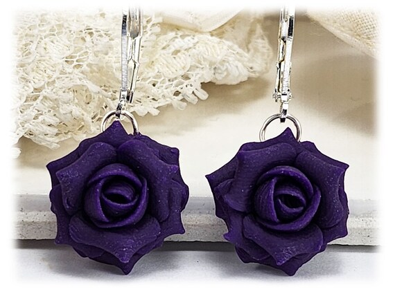 Purple 2024 rose jewelry