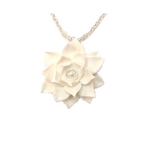 Lotus Pendant Necklace | Lotus Jewelry | Water Lily Necklace Jewelry