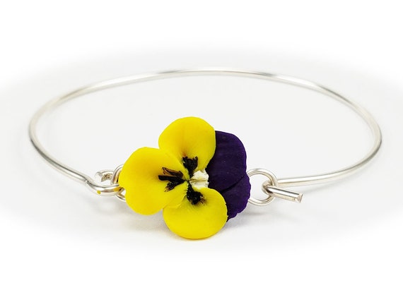 pansy bracelet