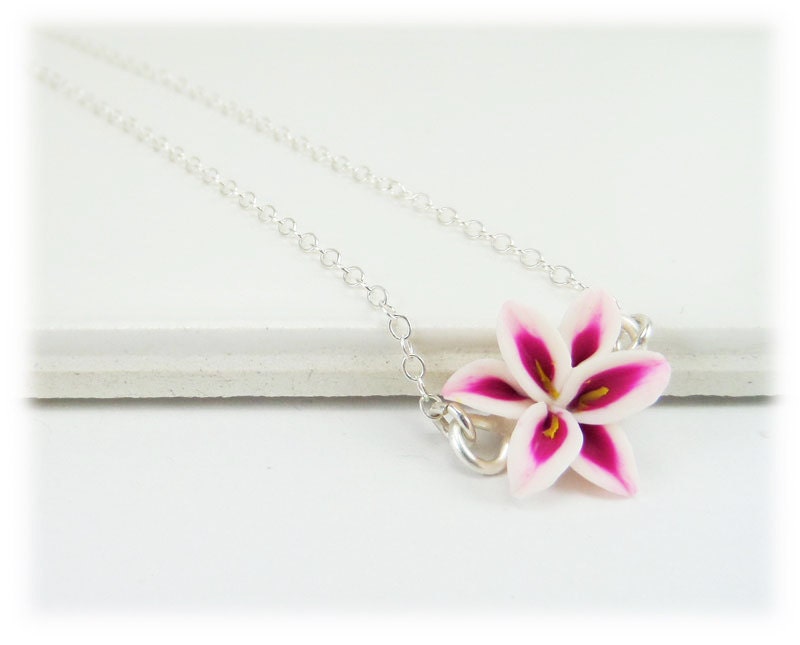 Pink Stargazer Lily Tiny Flower 