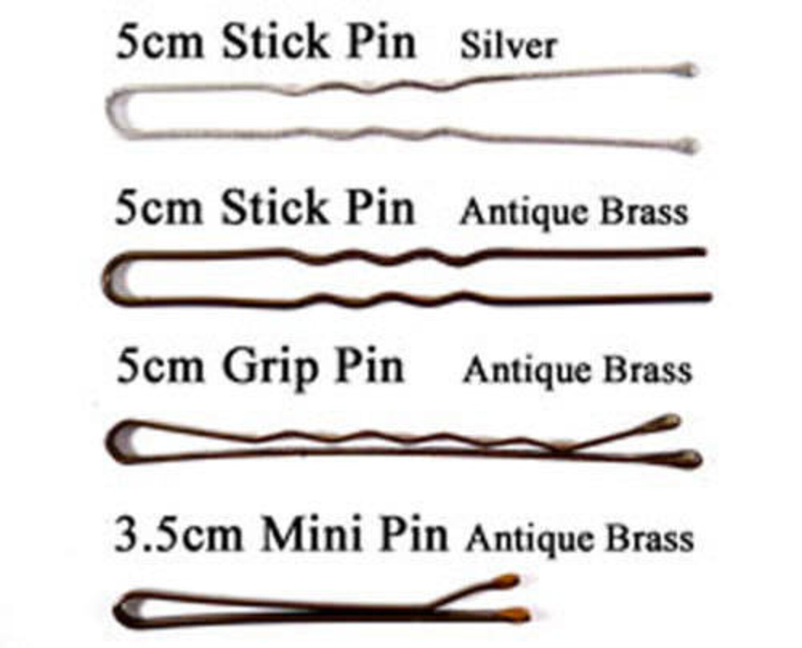 Black Rhinestone Hair Pins Black Crystal Hair Pins Black Etsy