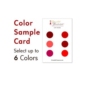 Color Sample Card Select 6 Colors image 1