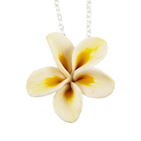 Frangipani Necklace Etsy