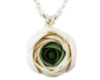 Ranunculus Pendant Necklace | Ranunculus Jewelry