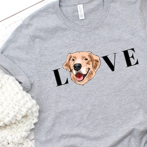 Golden Retriever Shirt, Golden Retriever Mom, Golden Retriever Dad, Golden Retriever Gift, Golden Mom, Golden Dad, Cute Golden Retriever