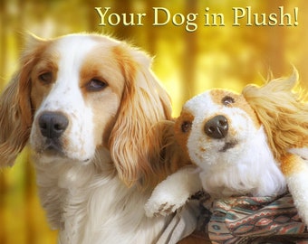 Custom Stuffed Animal Dog, Dog Portrait, Pet Portrait, Loss of Dog, Pet Loss Gifts, Custom Stuffed Dog Memorial, Pet Memorial, Dog Mom