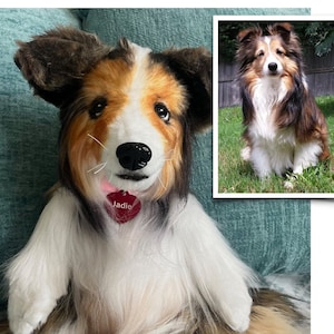 Sheltie Plush Etsy
