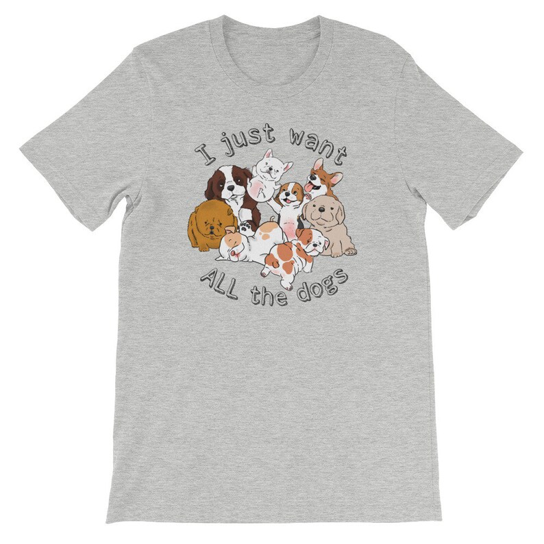 Funny Dog Lover Tshirt Funny Dog Shirt Cute Dog Shirt Dog Etsy