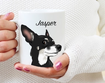 CUSTOM Mug, Pet Portrait, Cat Lover Gift, Personalized Gift, Dog Lover Gift, Cat Mug, Dog Mug, Pet Memorial, Custom Pet Portrait