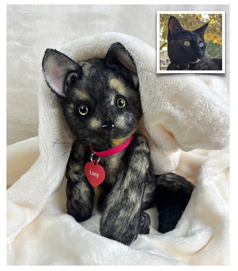 Custom Stuffed Animal, Stuffed Animal Pet, Pet Replica, Pet Portrait, Loss of Pet, Pet Loss Gifts, Custom Stuffed Pet Memorial, Pet Mom image 9