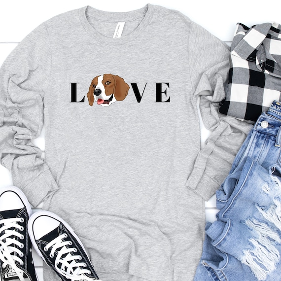 Beagle Lover Long Sleeve Shirt, Beagle Mom Shirt, Beagle Dad Shirt, Beagle Shirt, Beagle Gift, Gift for Beagle Lover, Hound Shirt