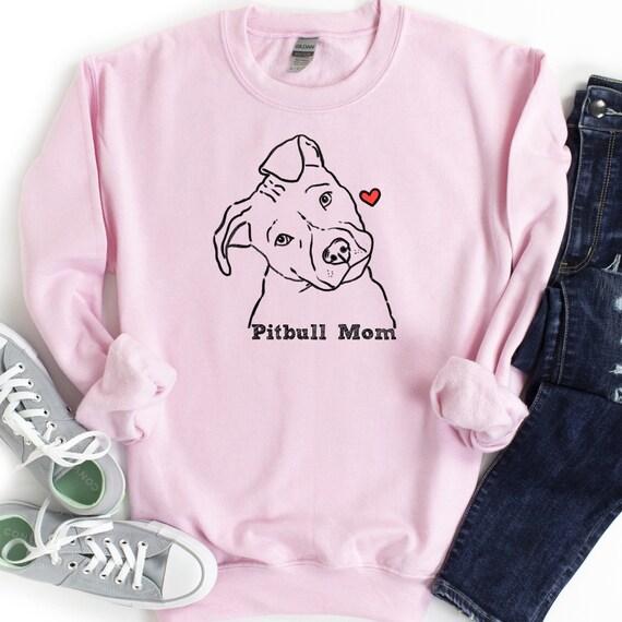 Pittie Mom Sweatshirt, Pitbull Mom Sweatshirt, Pitbull Lover Sweatshirt, Pittie Lover Shirt, Pittie Mama Shirt, Pittie Mom Sweater