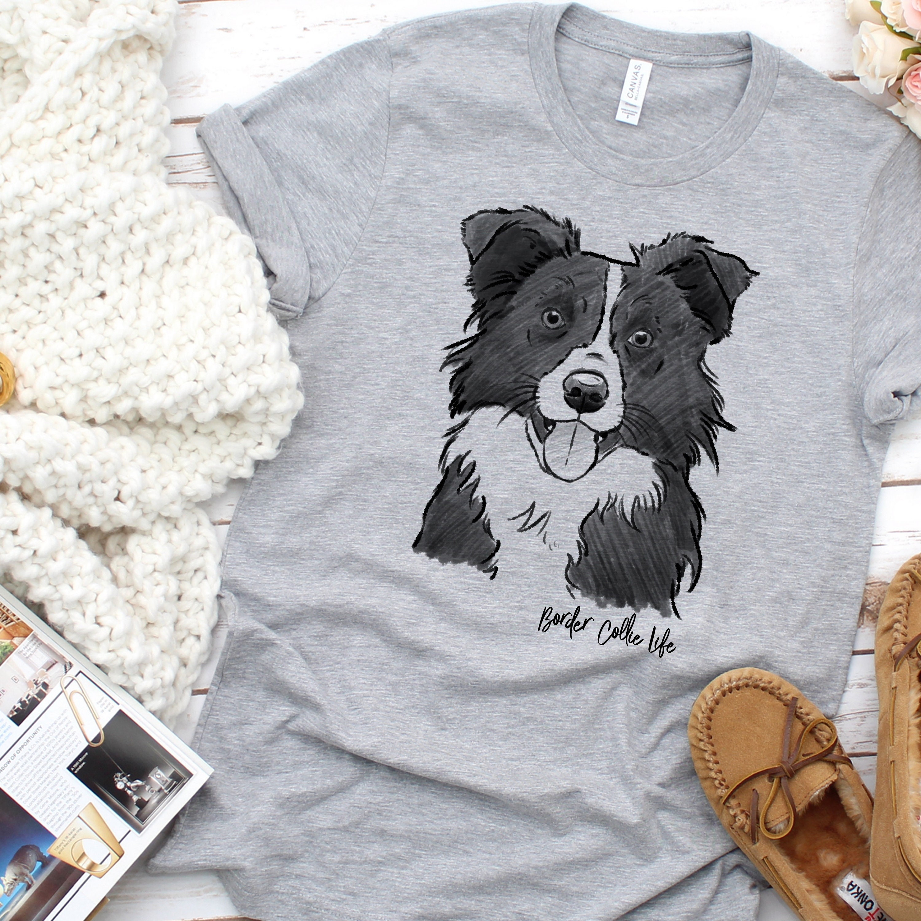Border Collie Shirt Border Collie Shirt