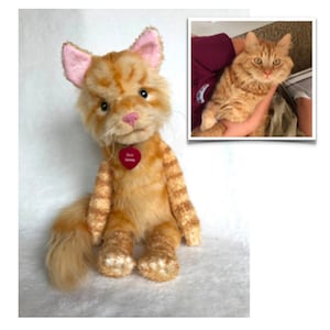 Custom Stuffed Animal, Stuffed Animal Pet, Pet Replica, Pet Portrait, Loss of Pet, Pet Loss Gifts, Custom Stuffed Pet Memorial, Pet Mom image 4
