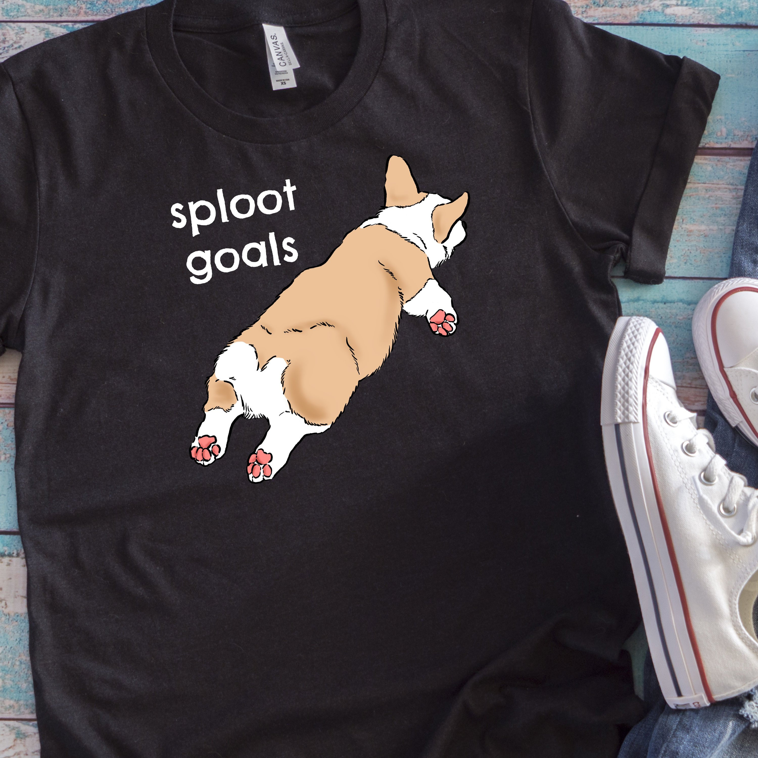 corgi butt shirt