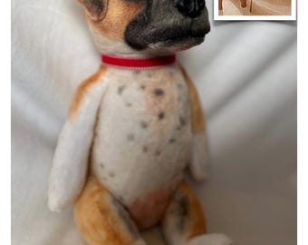 CUSTOM Boxer Replica, Boxer Stuffed Animal, Plush Boxer Dog, Custom Boxer, Boxer Dog Sculpture, Boxer Lover, Boxer Mom, Boxer Dad,Boxer Gift