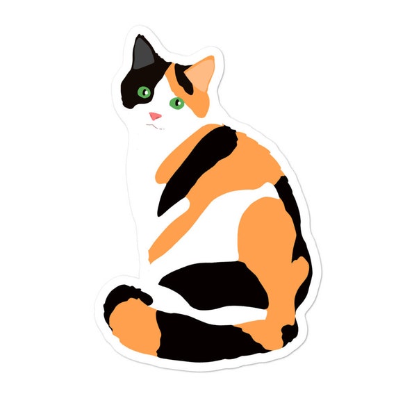 Calico Cat | Vinyl Sticker Calico Cat | Vinyl Sticker