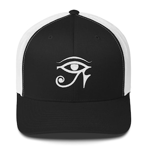 Eye Of Horus-vrachtwagenpet hoed met Egyptisch spiritueel symbool