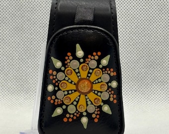 Hand Painted Visor Clip for Glasses or Sunglasses - Car Accessory