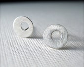Sterling Silver Post Earrings,  Small Dot Studs