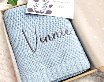 Personalised blanket Baby Custom blanket Name, Baby Gift CARD INCLUDED