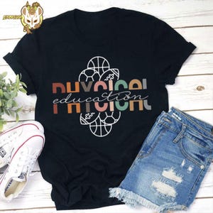 PE Teacher Physical Education Teacher Vintage T-Shirt, Teacherlife Shirt, Teacher Shirt, Physical Education Teacher Shirt, PE Teacher Shirt