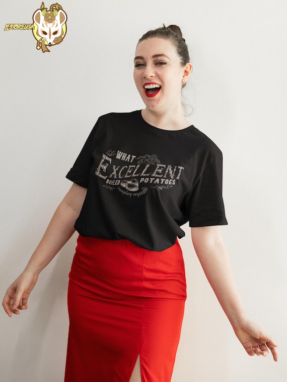 Excellent Boiled Potatoes Pride And Prejudice Teacher Vintage T-Shirt, Teacherlife Shirt, Teacher Shirt, Literature Teacher Shirt
