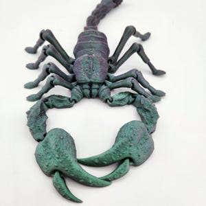 realistic 3D printed scorpion