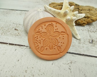 Ceramic Sand Dollar Brown Sugar Saver