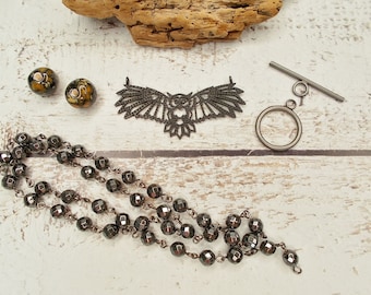 SALE Owl Necklace Kit