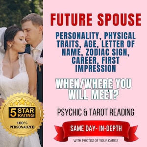 Detailed Future Husband Tarot Reading – Where You Will Meet, Physical Traits & Career, Same Day, Very Accurate Psychic Reading