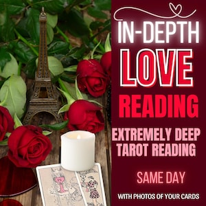 SAME Day In-Depth Love Tarot Reading: Personalized Relationship Guidance