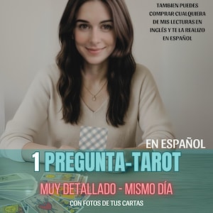 EL MISMO DÍA Lectura Del Tarot, Lectura de preguntas, Tarot de pregunta, 1 pregunta, lectura de una pregunta, amor, carrera, 8 cartas