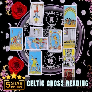 In-Depth Celtic Cross Reading, Very Detailed Situation Analysis, Full Tarot Spread Prediction, Hidden Truths and Future Outcome
