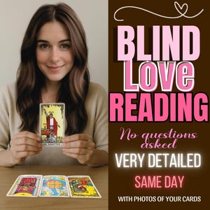 SAME DAY, Blind Love Reading, No Questions Reading, General Reading, Blind Reading, Blind Reading Same Day