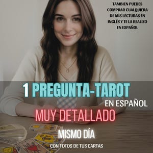 EL MISMO DÍA Lectura Del Tarot, Lectura de preguntas, Tarot de pregunta, 1 pregunta, lectura de una pregunta, amor, carrera, 8 cartas