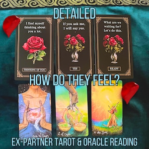 Same Day Tarot Reading: Love & Relationships,  How do They Feel - Ex-Lover Insight