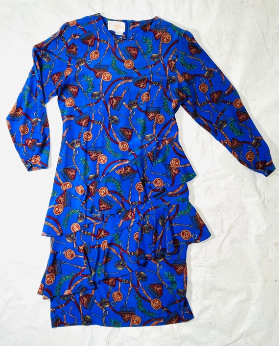 Relin of San Francisco Silk Dress 1990s - image 1