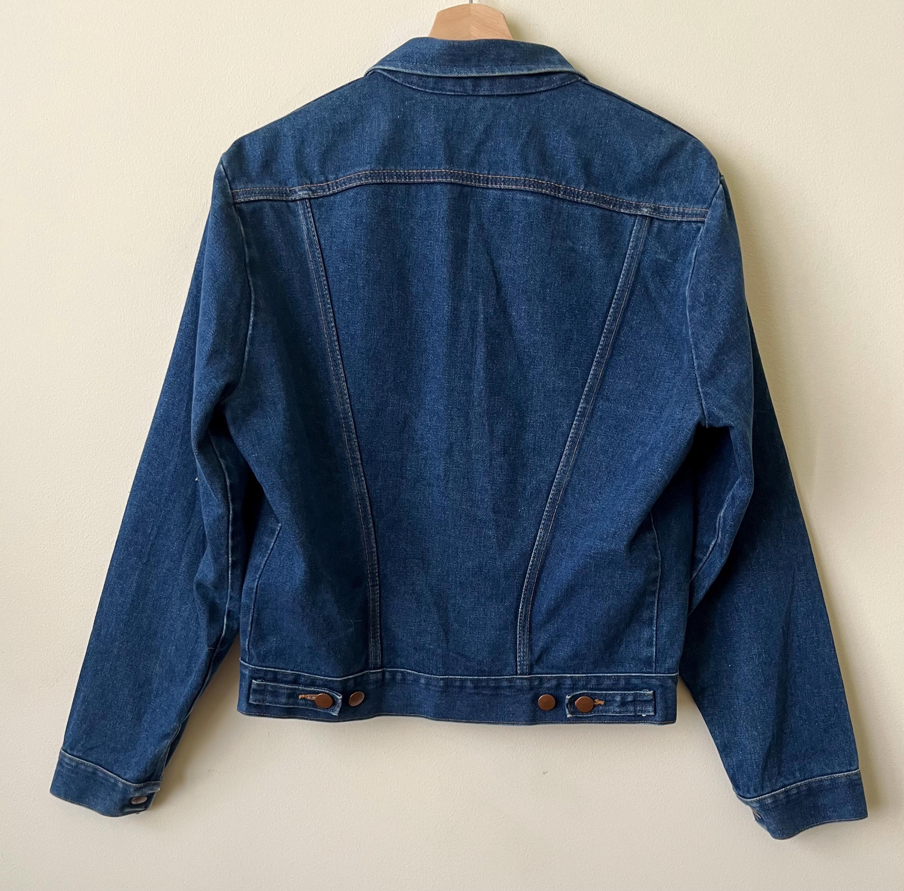 1970s Wrangler (NO-FAULT) Denim Jacket - Etsy