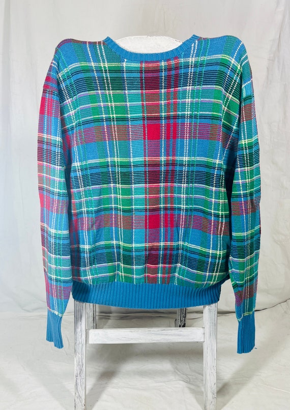 POLO by Ralph Lauren Cotton Plaid Sweater