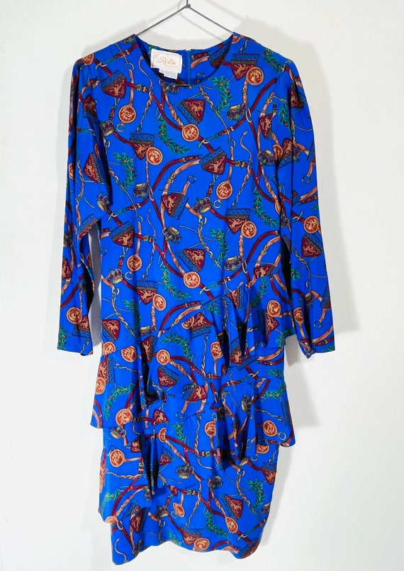 Relin of San Francisco Silk Dress 1990s - image 3