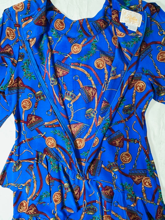 Relin of San Francisco Silk Dress 1990s - image 6