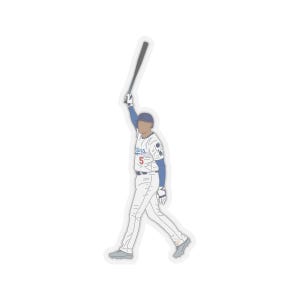 Freddie Freeman Grand Slam Glory Kiss-Cut Stickers