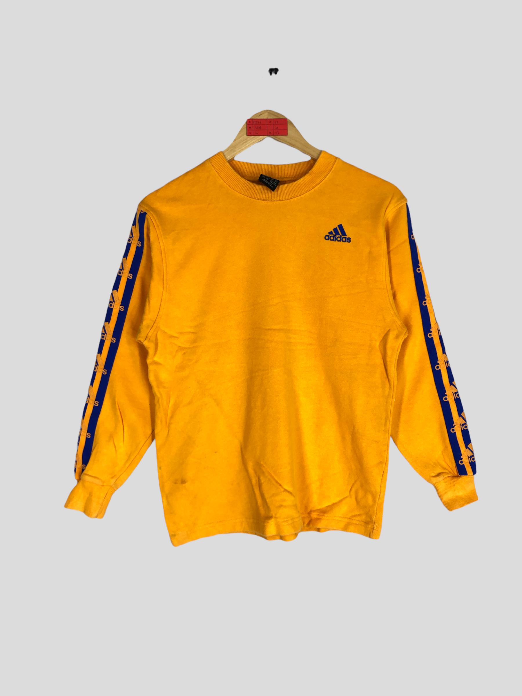 Vintage 90s Adidas Equipment Sweatshirt - Sidetape Crewneck Size M 