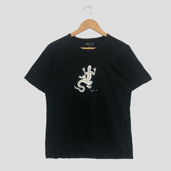 トップス vintage 90s agnes b kingkong tee dc Vintage Agnes B Homme Paris T-shirt: 90s Black Tee, Size M - Etsy