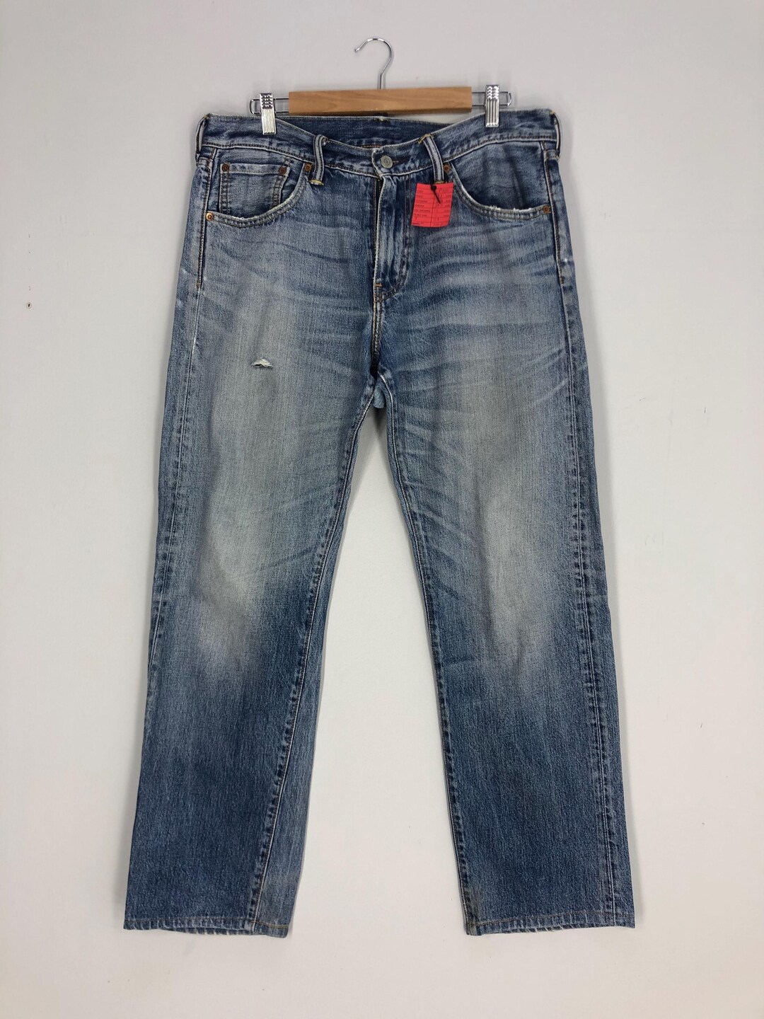 Vintage Levi's 503 Jeans: 1990s Light Blue Stone Washed Denim