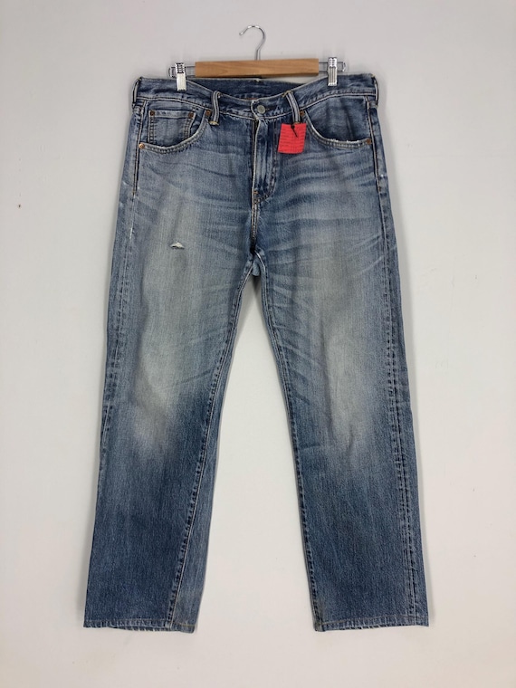 Vintage Levi's 503 Jeans: 1990s Light Blue Stone Washed Denim